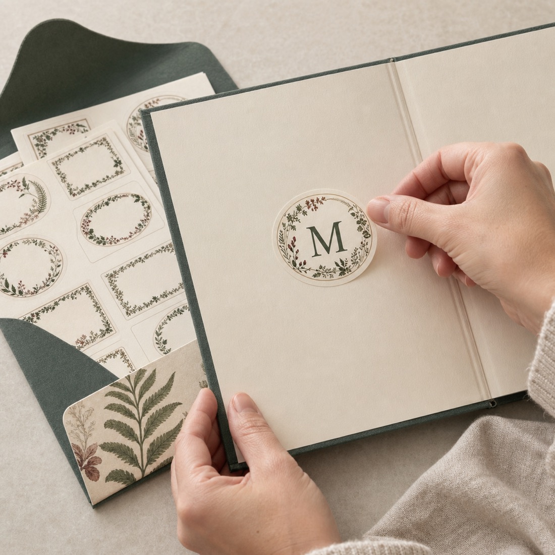 Exlibris »Aus der Bibliothek von …« – Detailansicht 5