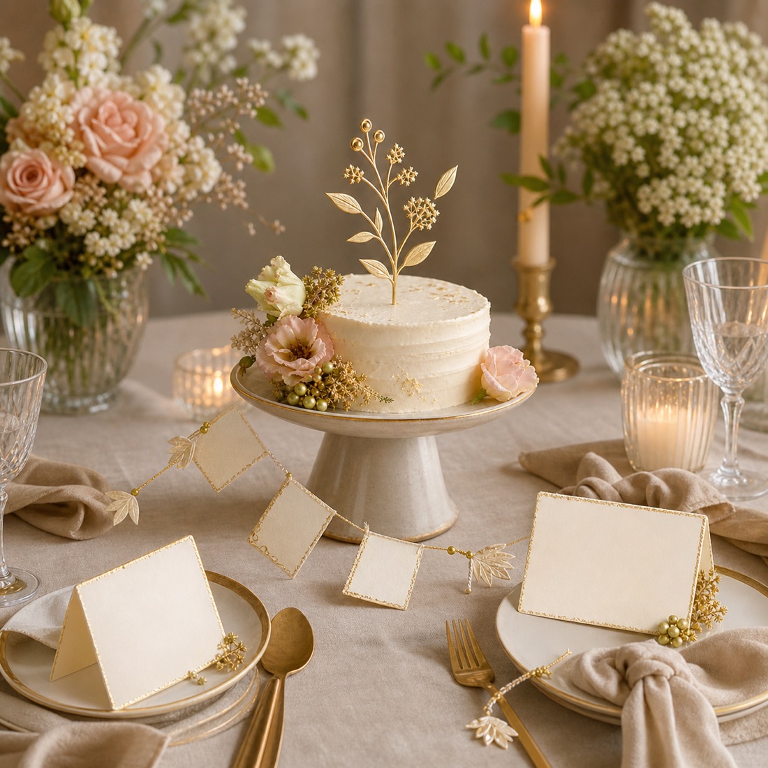 Festtafel-Set »Goldene Stunden« – Detailansicht 5