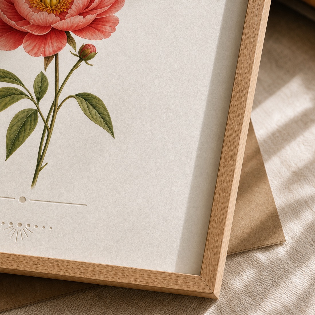 Personalisierter Geburtsblumen-Kunstdruck – Detailansicht 4