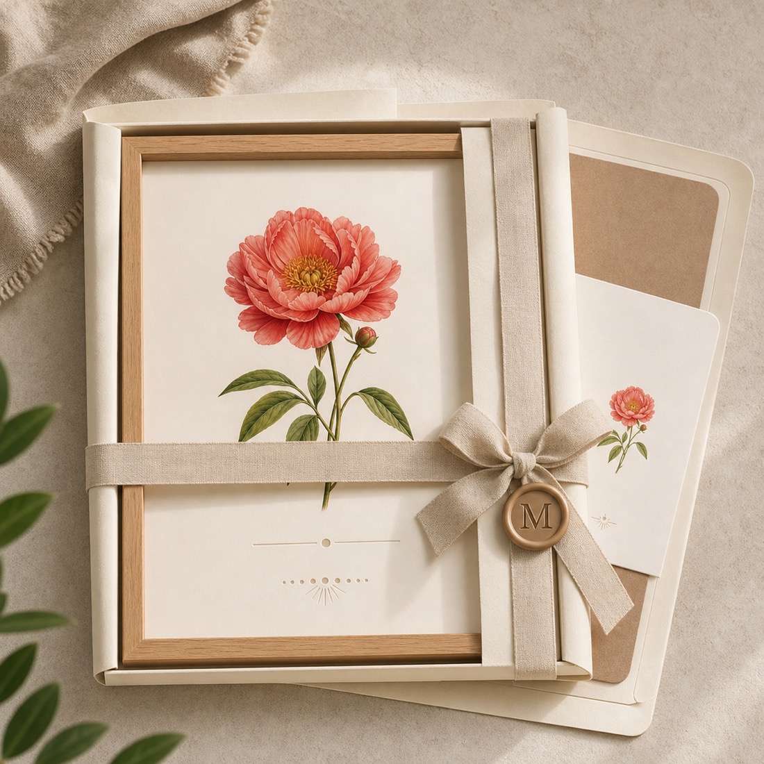 Personalisierter Geburtsblumen-Kunstdruck – Detailansicht 6