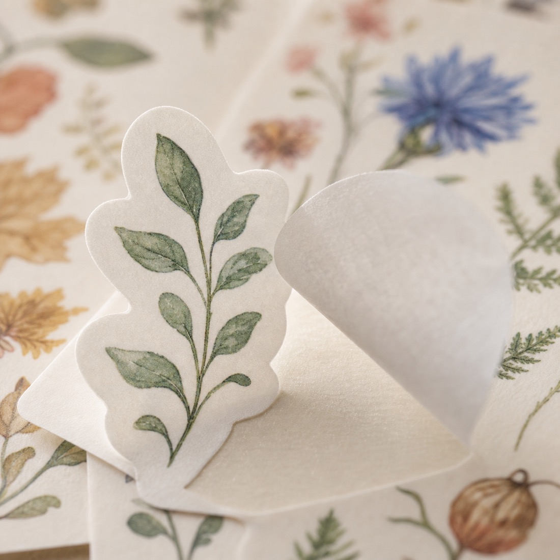 Botanisches Journaling-Stickerset – Detailansicht 4