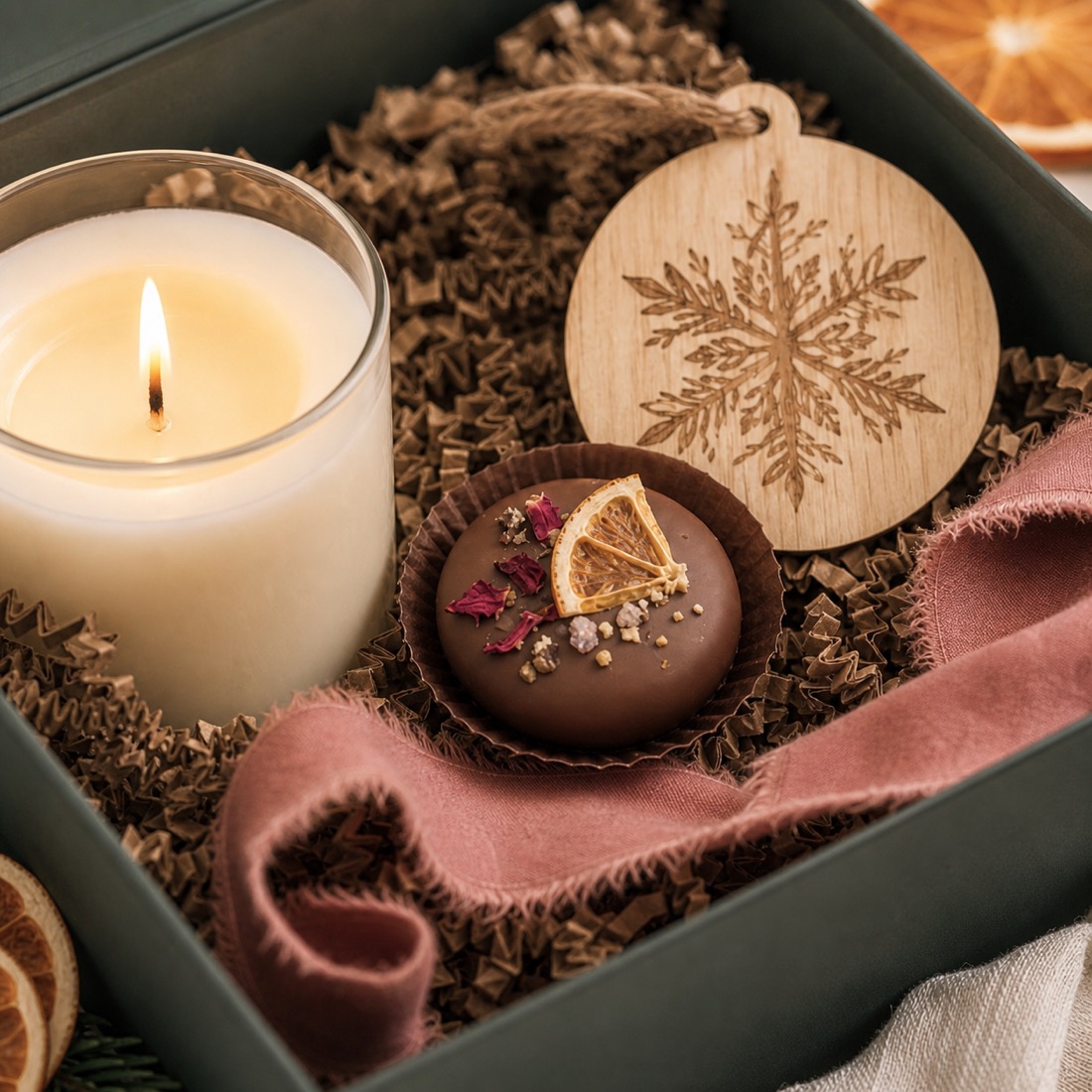 Kundengeschenkbox »Winterlicht« – Detailansicht 4