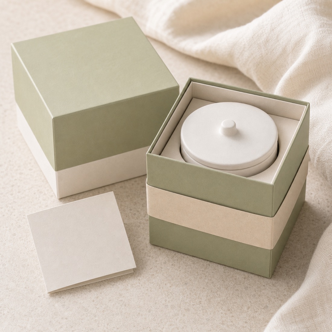 Duftkerze »Matcha-Morgen« – Detailansicht 6
